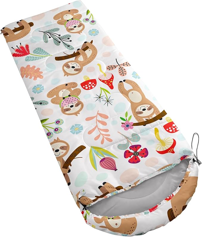 QOOMO Camping Sleeping Bags,3 Season Warm & Cool Weather,Lightweight,Waterproof Sleeping Bags for Adults & Kids,Traveling,and Outdoors,Camping Gear Equipment