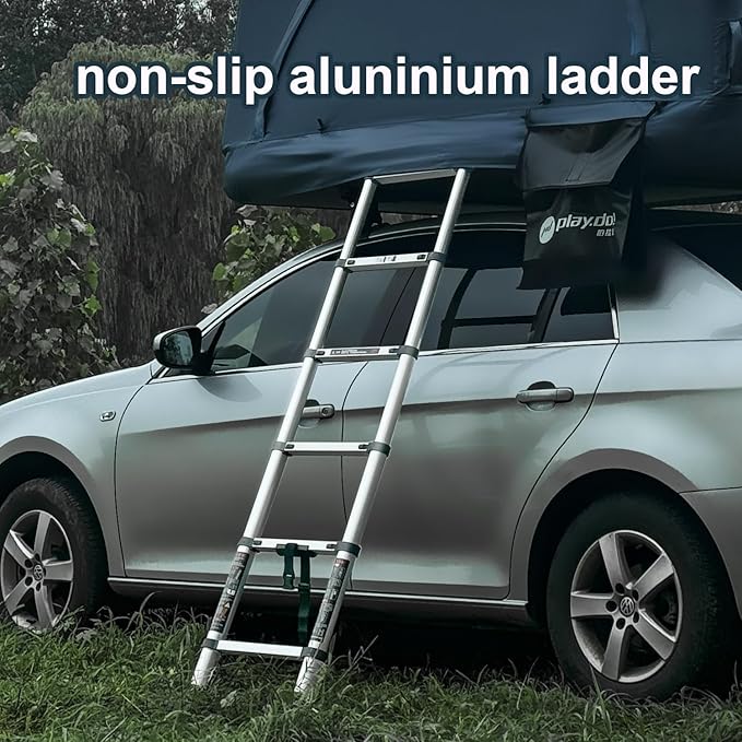 2 Person Inflatable Car Roof Top Tents with Pump and Awning,4 Season Waterproof and Sun Resitant Camping Dome Roof Top Tent Camping Tent for SUV, Truck and Universal Car,Easy Setup