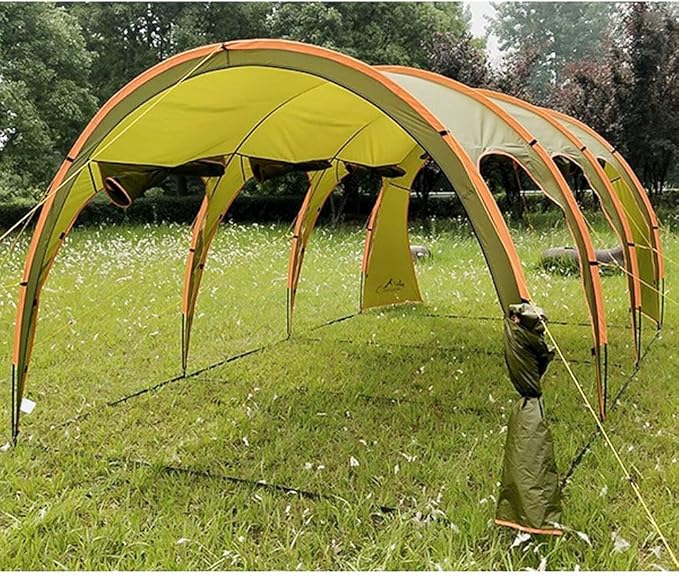 Car Tent Tour Portable Waterproof Car Rear Tent Outside Camping Shelter Outdoor Car Tent Trailer Tent Roof Top for Beach Green