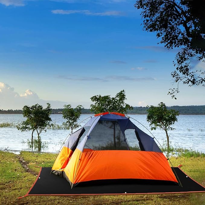 Frelaxy Tent Footprint, Waterproof Camping Tarp, Durable Tent Floor to Elevate Your Camping, Hiking, Backpacking, Hammock, Beach Experience