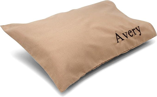 Pipsqueak Microfiber Pillow - Small, Mini, Tiny - 11 x 7 in - Perfect for Travel, Cars, Airplanes, Camping, Dogs, Toddlers, Kids, Lumbar, Knees and Neck - Ages 2 Yrs and Up