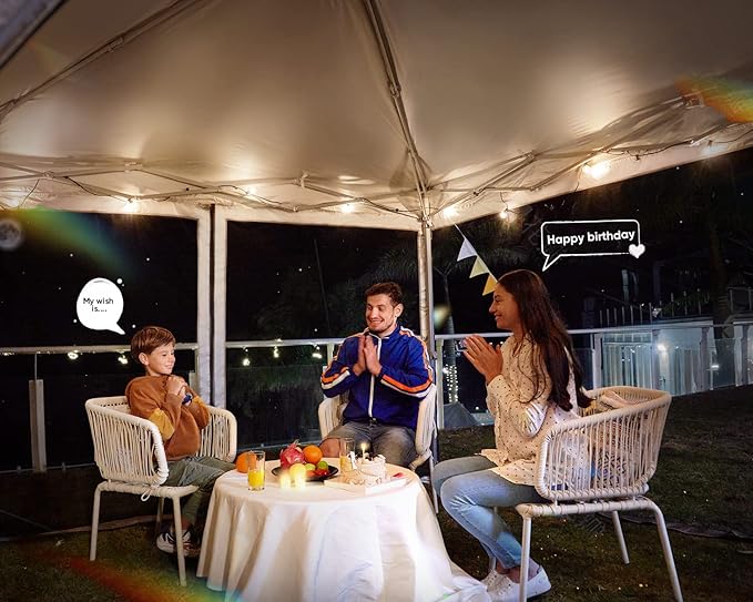 Quictent 10'x10' Easy Pop up Canopy Tent with Netting Screened, Outdoor Instant Portable Gazebo Screen House Room Tent -Fully Sealed, Waterproof & Roller Bag Included (Royal Blue)