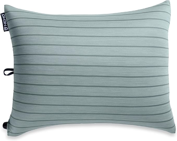 NEMO Equipment Fillo King Luxury Camping Pillow - Silt Stripe - One Size