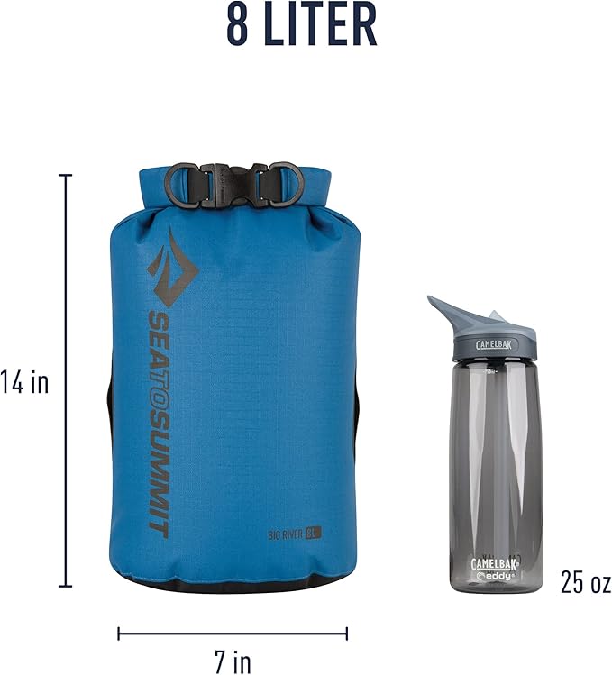Sea to Summit Big River Dry Bag, Ultra-Durable Roll-Top Dry Storage