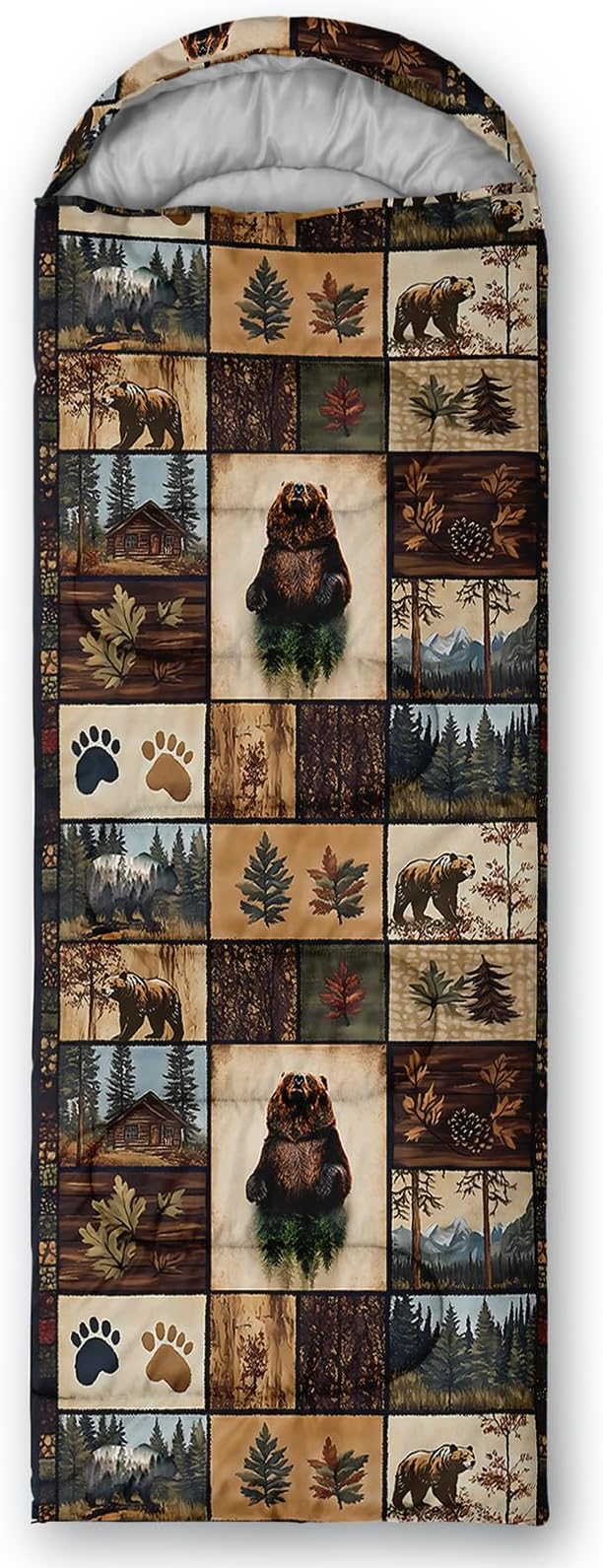 AILONEN Girls Pink Camping Sleeping Bags,Lightweight & Waterproof,3 Season Warm & Cool Weather,Cute Bow Duck Print Sleeping Bags for Kids,Girls,Adults Travelling,Outdoors