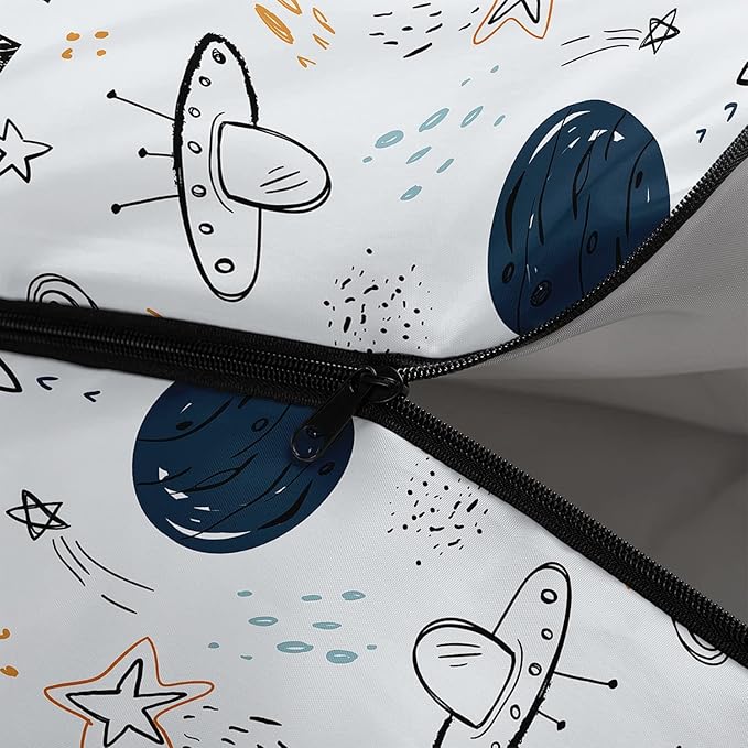 Kids Sleeping Bag for Boys and Girls,Monster Alien Print-Lightweight Warm Portable Outdoor Indoor-Waterproof Cold Weather Resistant Sleeping Bag for Camping Hiking