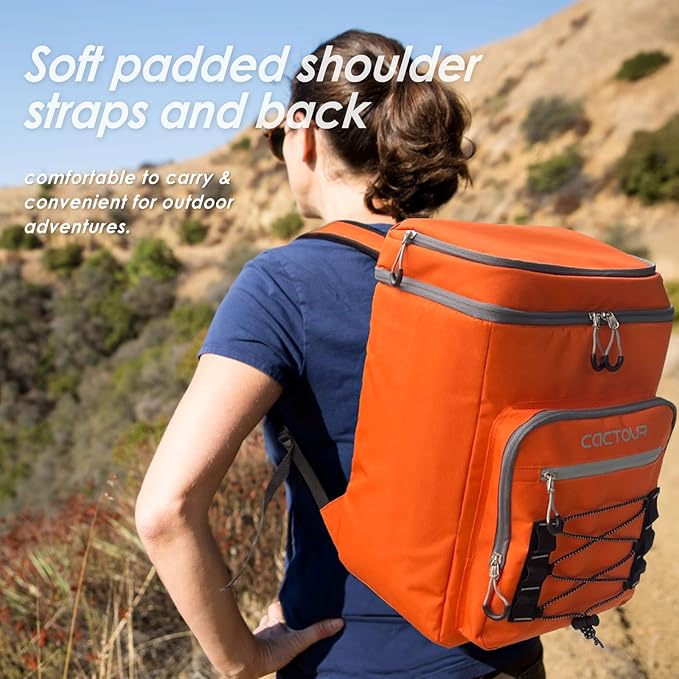 Backpack Cooler,36 Can Cooler Backpack & Portable Lightweight Backpack Coolers Insulated Leak Proof for Men and Women