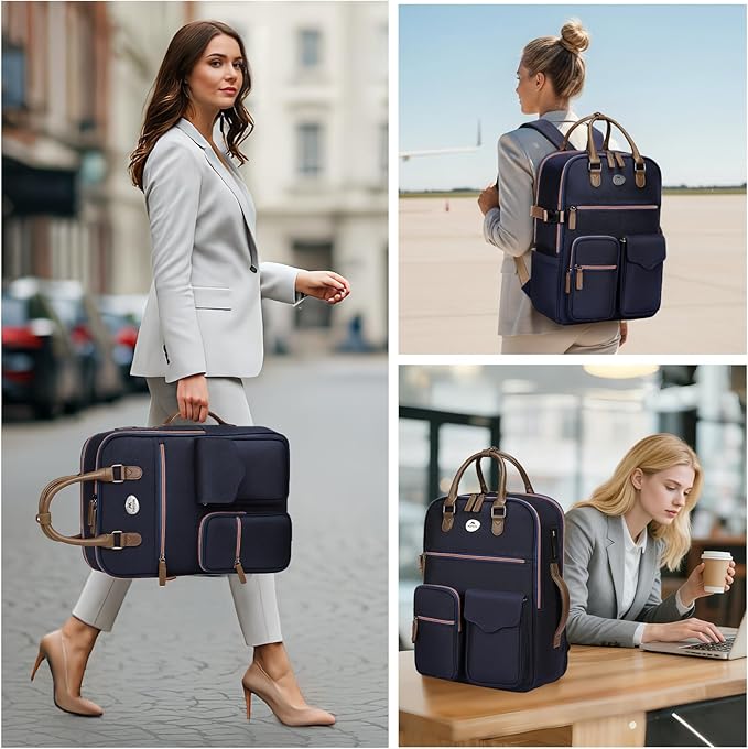 MATEIN Cooler Backpack, 26 Cans Insulated Lunch Backpack, Professional Back Pack for Women, Slim Business Executive Work Backpacks