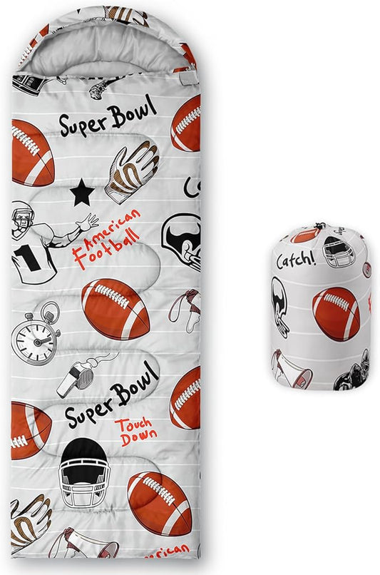 Print sleeping bag,sleeping bags,Outdoor Camping Sleeping Bag,Suitable For Children Boys And Girls Portable,Waterproof,Compact And Lightweight,Great For Outdoor Camping,Backpacking And Hiking