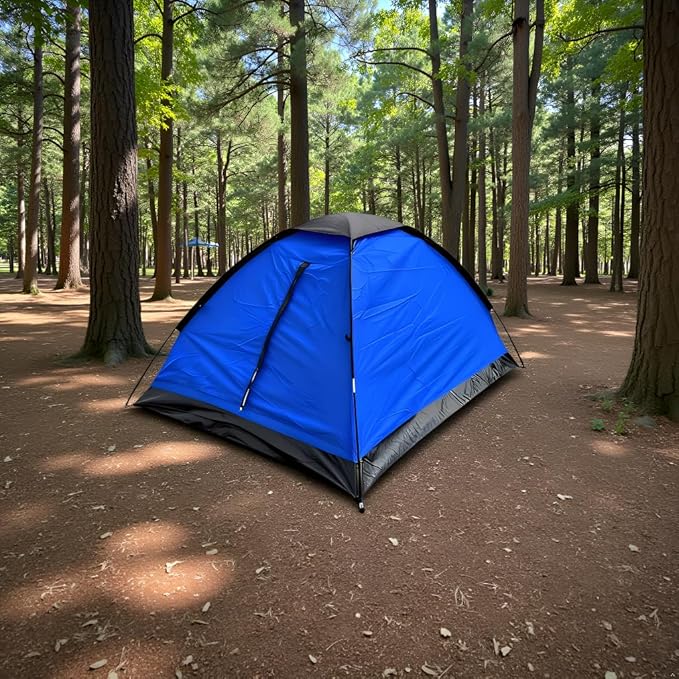 1 Person Camping Tent, Lightweight and Easy to Assemble, Spacious Tent Exclusively for one Person, Suitable for picnicking, Hiking and Camping
