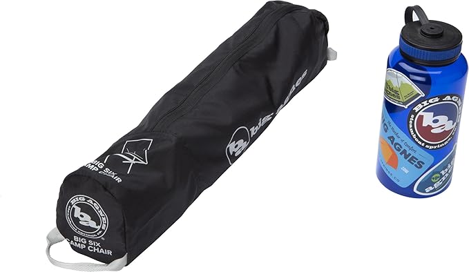 Big Agnes Big Six Camp Chair - Deluxe Comfort for Your Outdoor Adventures | Lightweight, Packable & Portable Camping Chair | Tall Back, Wide Seat | Easy Setup