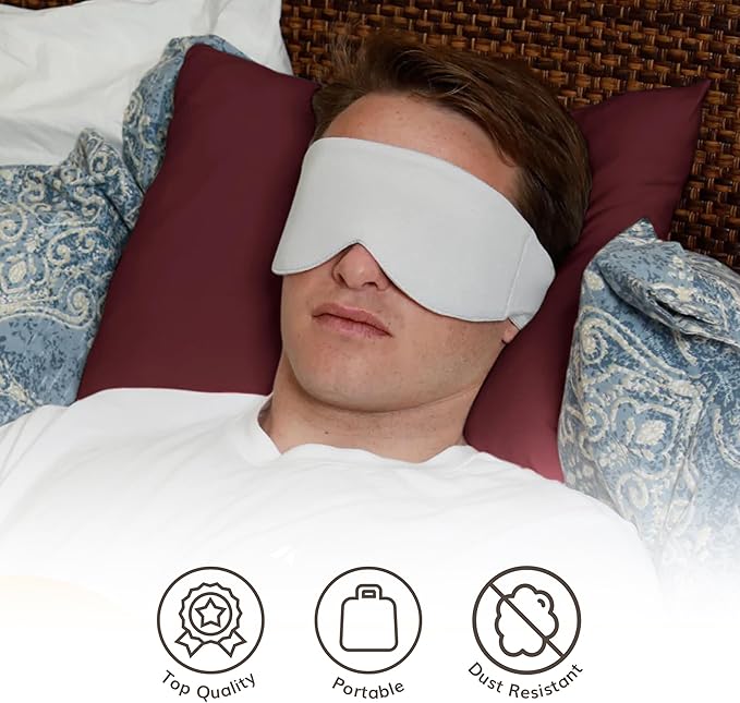 Happyluxe Odyssey Travel Pillow for Long Flights - Soft, Small, Alternative to Down and Memory Foam. 17 x 13in - Made in The USA, Cabernet Red Airplane Pillow for Adults Sleeping, Camping or Nap