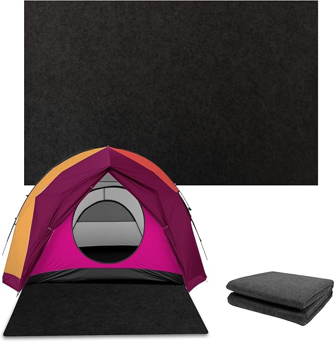Tent Carpet Mat Camping Floor Rug,Large Size 59 * 72 inch Waterproof Durable Portable and Foldable Pad Soft Tent Carpet Mat Blanket Picnic Floor Blanket for Picnic Outdoor Hiking