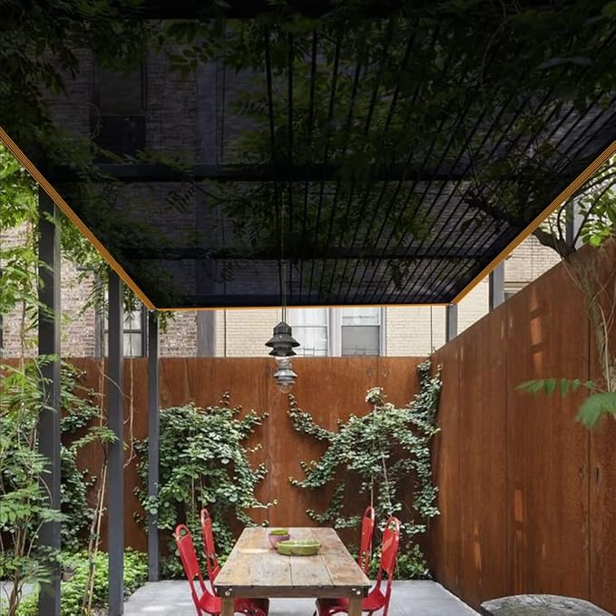 Shade Cloth - for Plants Greenhouse, 70% Sunblock Shade Sails -for Outdoor Garden Pergola Patio Lawn Pool Sun Shade Cloths for Kennel Chicken Coop Easier to Hang Plant Shade Net Cover