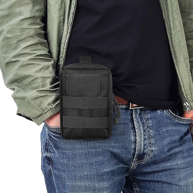 Gogoku 4-Pack Molle Pouch Tactical Molle Pouches Compact Utility EDC Waist Bag Pack