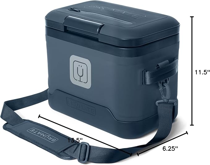 BrüMate MagPack Insulated Soft Cooler | Leakproof Zipperless Magnetic Seal, 48+ Hour Ice Retention (12, 18, 24 Can Sizes)