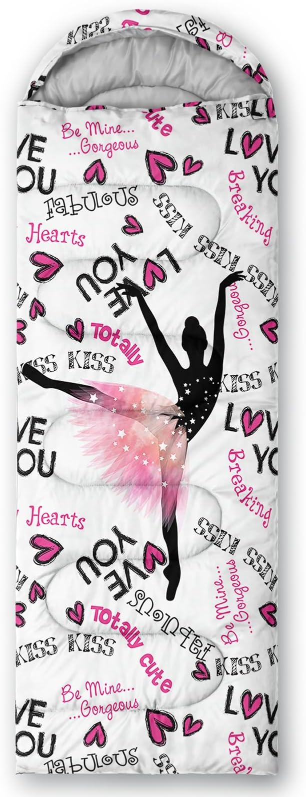 QOOMO Camping Sleeping Bags,3 Season Warm & Cool Weather,Lightweight,Waterproof Sleeping Bags for Adults & Kids,Traveling,and Outdoors,Camping Gear Equipment