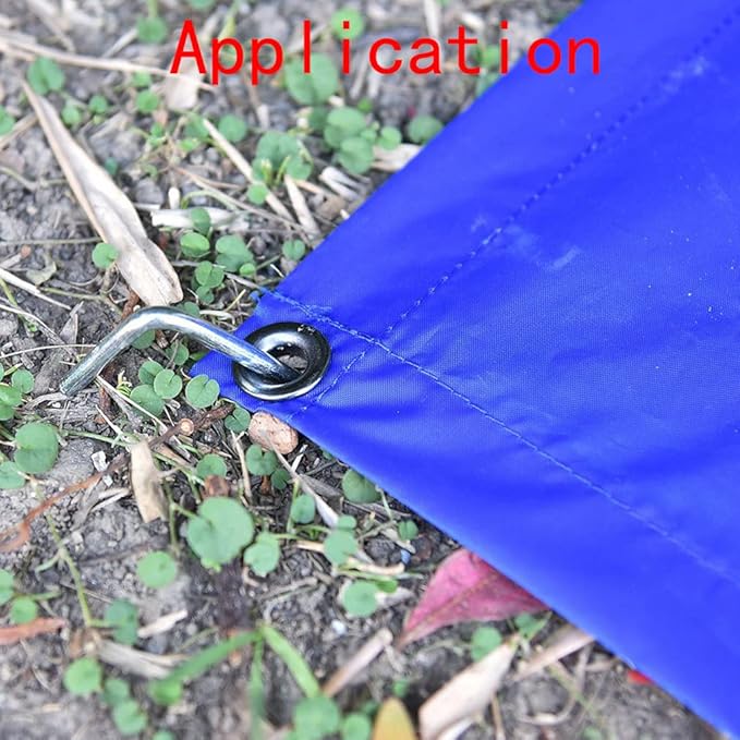 Tent Stakes BLLNDX 20PCS Galvanized Solid Steel L Shaped Tent Pegs, Rust Resistant Metal Hook, Garden Stakes for Plants and Landscaping, Camping Pegs for Anchoring Camping Tents