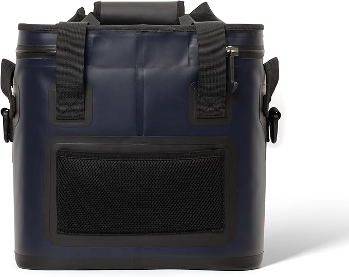 Quiksilver Welded Bungee Backpack Cooler, 30L/36 Cans, 48-72 Hours Insulation, Leakproof & Waterproof IPX7 Rated, Heavy-Duty 600D TPU, Adjustable Straps