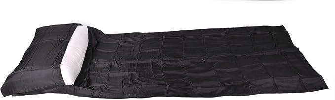 Marycrafts 100% Pure Mulberry Silk Single Sleeping Bag Liner Travel Sheet 83"x33"