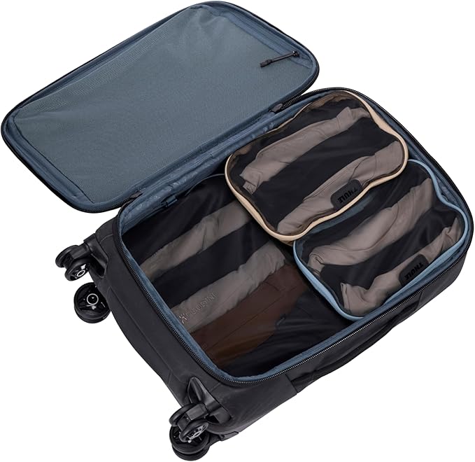 Thule Packing Cube, Size Small, Transparent Fabric, Organize Essentials, Easy to Pack, YKK Zippers