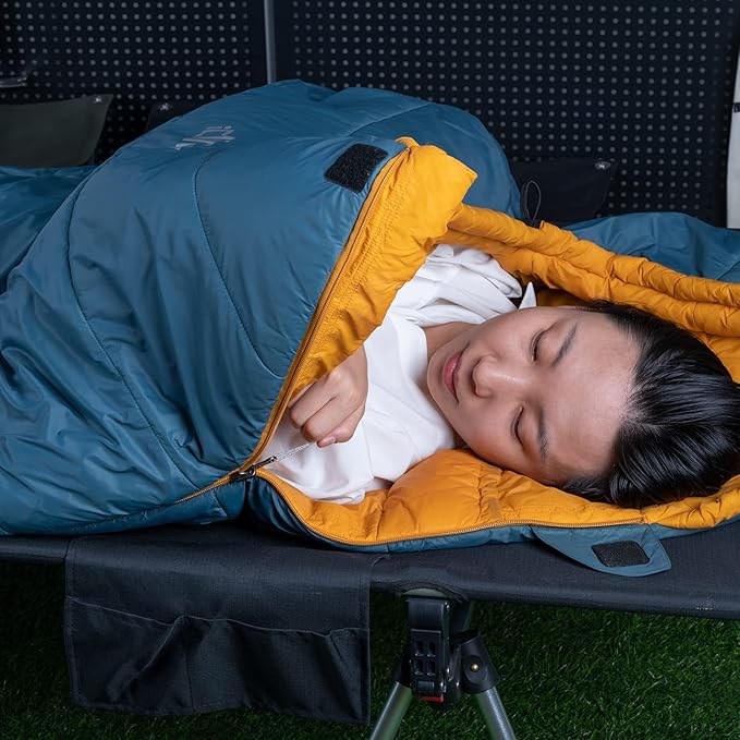 iClimb 3M Thinsulate Insulation Mummy Sleeping Bag with Compression Sack Ultralight Compact Warm Washable for Adults Indoor Outdoor Backpacking Camping Hiking