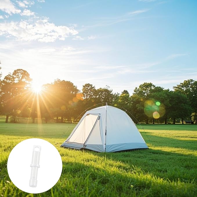 10PCS Tent Pole End Plugs Aluminium Alloy Grommets Outdoor Shelters Stakes Suitable for 8.5mm/0.33 inch Rod