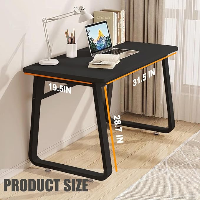 Computer Desk Modern Simple Style Desk for Home Office, 31.5 inch Small Writing Tablefor Bedroom