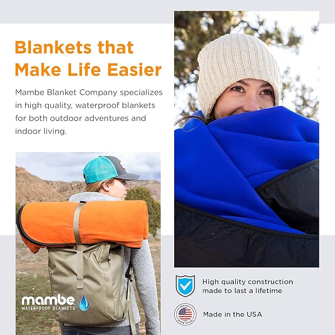 Mambe Silky Waterproof Throw for Protecting Furniture Bed Couch from Stains Caused by Dogs, Cats, Incontinence. Soft, Washable, Reversible. (Size Medium 70x70 inches, Color Merlot)