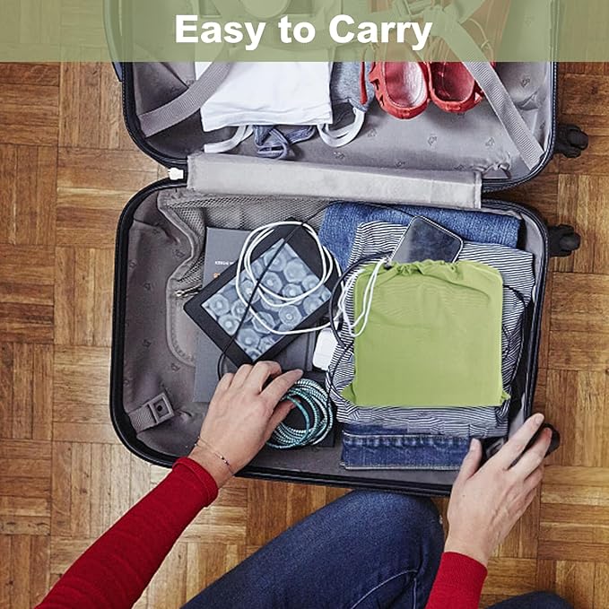 Travel and Camping Sheets Sleeping Bag Liner,Lightweight Travel Sheets for Hotel Portable Hotel Sleeping Bag Sack for Adults,Premium Soft Hotel Sleep Sheet for Traveling Hostels Picnic