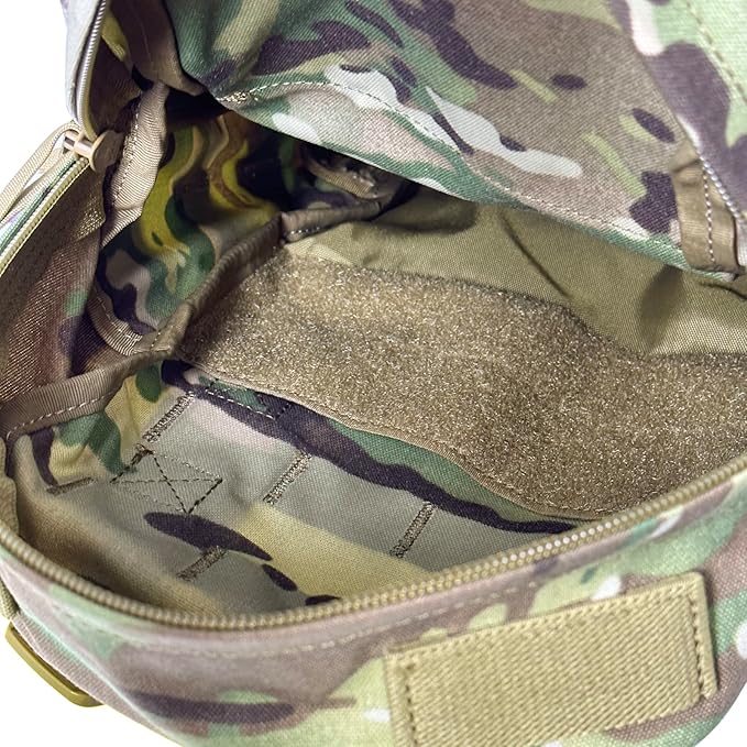 Tactical Hydration Backpack for 2L Hydration Bladder, Lightweight Hydration Backpack MOLLE Water Carrier for 2L Hydration Bladder Reservoir Pack for Hiking Biking Running Climbing