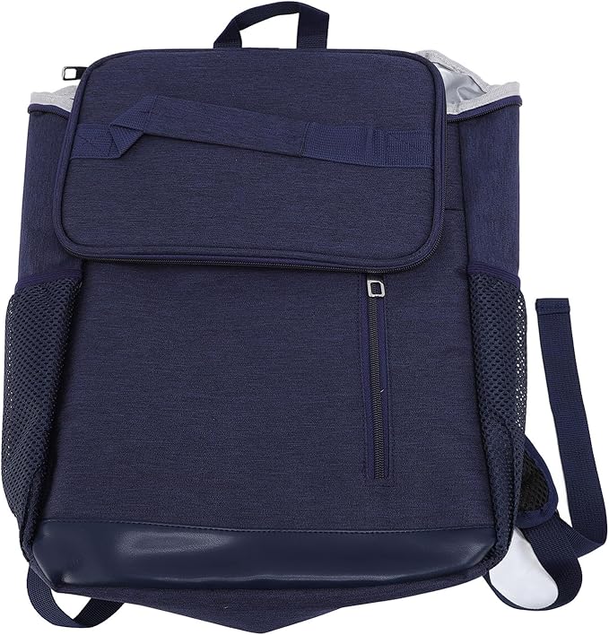 Dioche Cooler Backpack Cooler Backpack, Large Capacity, Leakproof, Multipocket Outdoor Picnic, Rainproof Design, Suitable for Beach Camping, Family Gatherings, Blue. (Blue)
