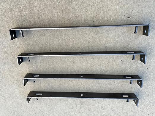 Sandbaggy 12" x 3/4" Concrete Spreader Cleats - 3/4" Plywood - Form Clips - Black Annealed Steel - Maintains Consistent 12 inch Wall Thickness (12" Walls, 3/4" Ends, 20, Count)