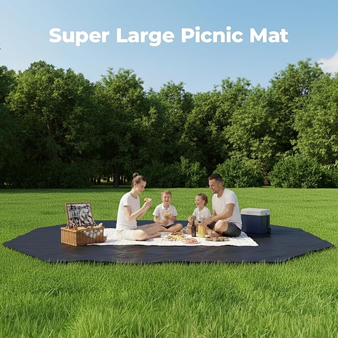 Alvantor® 12' x 12' Pop Up Gazebo, Canopy Tent All Weather & 4-Season Use, 4-Door PVC/Mesh/Polyester Curtain Addable, Top Mesh & Cover Portable Pergolas Pavilion for Patio, Backyard, Deck
