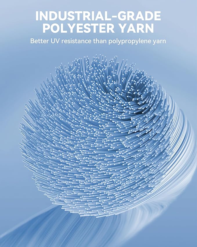 6'' Short Mini Heavy Duty Bungee Cords with 180 lbs Max Break Strength & Rust Resistant Steel Hooks, 8 Pcs Black Small Bungee Straps with Excellent UV Protection & 6mm Diameter, Perfect for Small Item