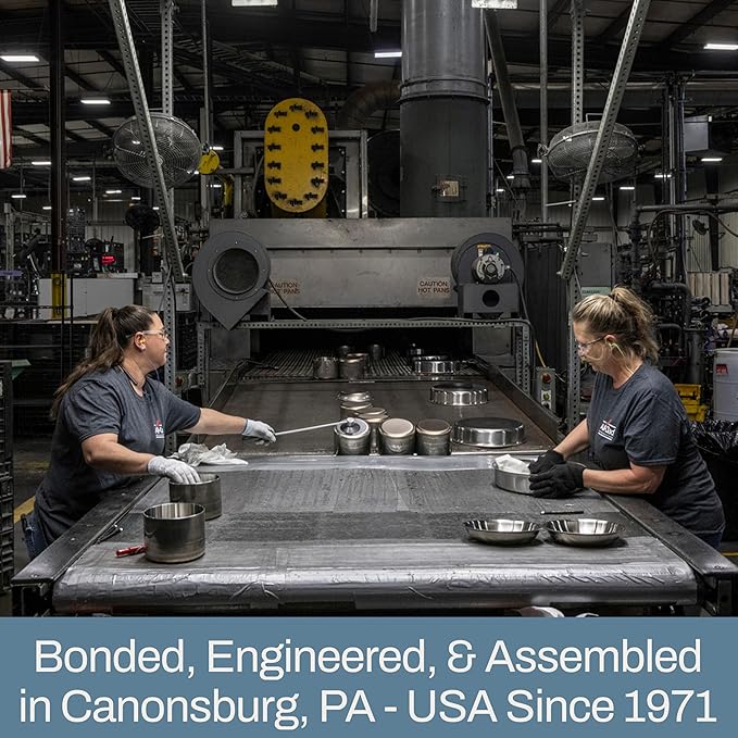 All-Clad D3 10 Inch Stainless Steel Frying pan, 3-Ply Stainless Steel Pan, Induction, Oven Broiler Safe 600F Skillet, Professional Cookware, Silver