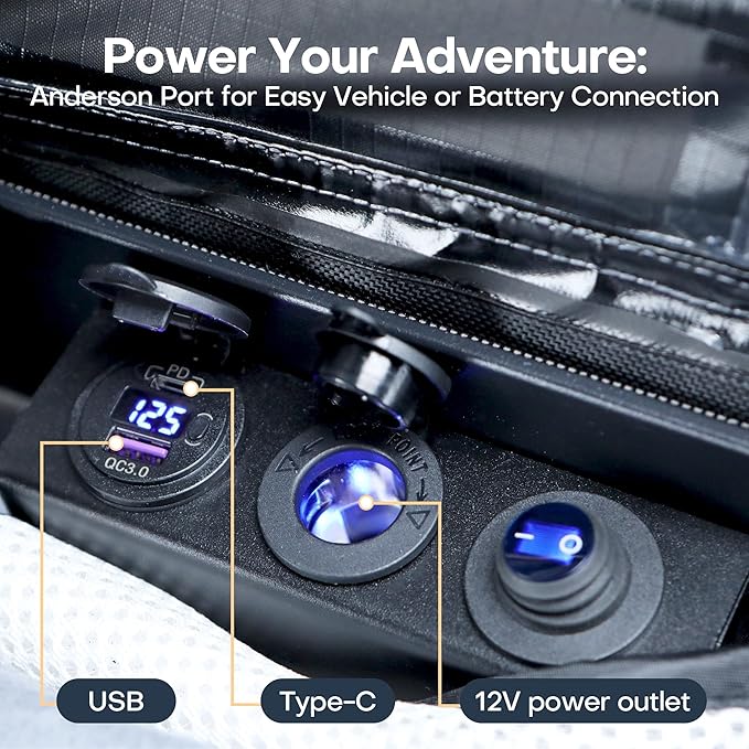 Pop Up Rooftop Tents Aluminum Hard Shell for Camping Waterproof SUV Car Jeep Overland Tent Campers Easy Setup in 30 Seconds-Topoak Vision