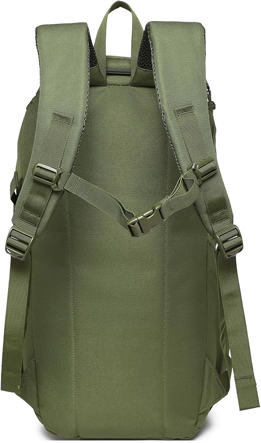 Wotony Tactical Assault Pack Backpack Molle Military Backpack Outdoor Hiking Camping Rucksack Waterproof backpack for men (army green, 25L)