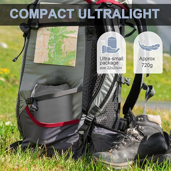 Sleeping Bag Liner,Long Staple Cotton, Adult Sleep Sack & Travel Sheets,Travel Sleep Sack for Backpacking, Hotels & Hostels Lightweight Travel Sheet Camping Sheets,Has Full Length Zipper