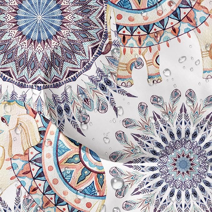 Kids Sleeping Bag for Boys Girls,Bohemian Cowboy Print-Lightweight Warm Portable Outdoor Indoor-Waterproof Cold Weather Resistant Sleeping Bag for Camping Hiking