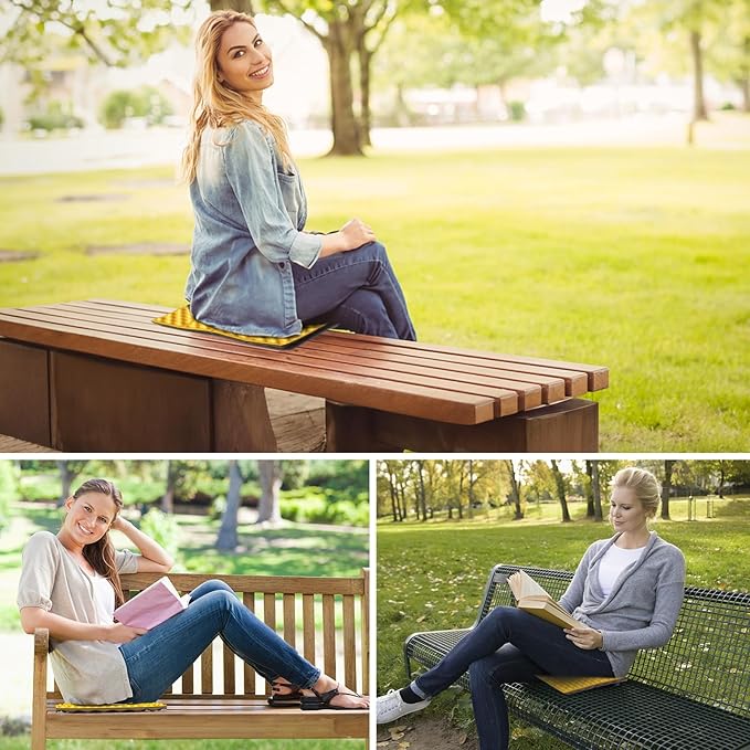 FOCHIER F Stadium Seat Pad, Camping Foam Pad, Foldable Z Stadium Seat Cushion Insulated Sitting Pad for Camping Backpacking Stadium Outdoor Picnic, Hiking, Mountaineering,Bleachers