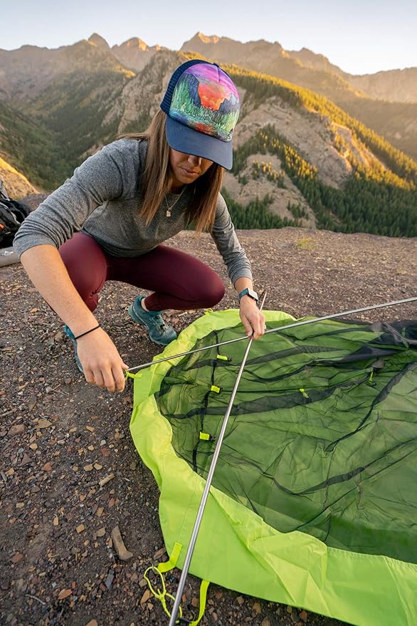 TETON Sports Altos Tent; Backpacking Tent Includes Footprint and Rainfly; Quick and Easy Setup; Ready in an Instant When You Need to Get Outdoors; Clip-On Rainfly Included; 1 Person