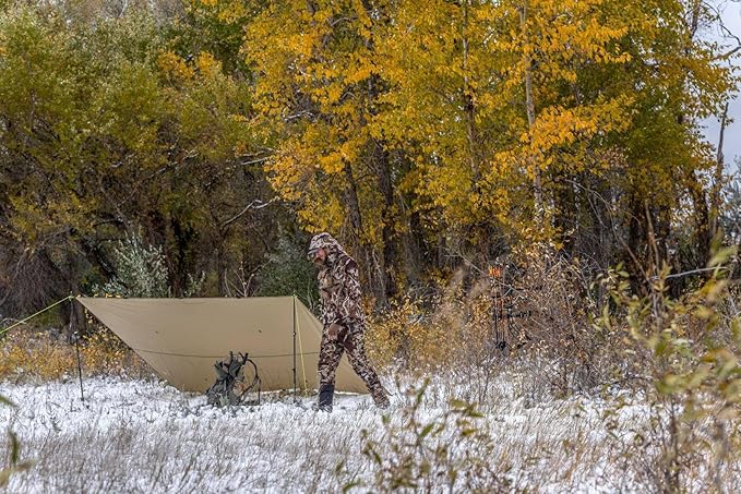 VIAM Outdoors | Granite Peak Ultralight Water Proof Tarp | 1.9oz | Tan