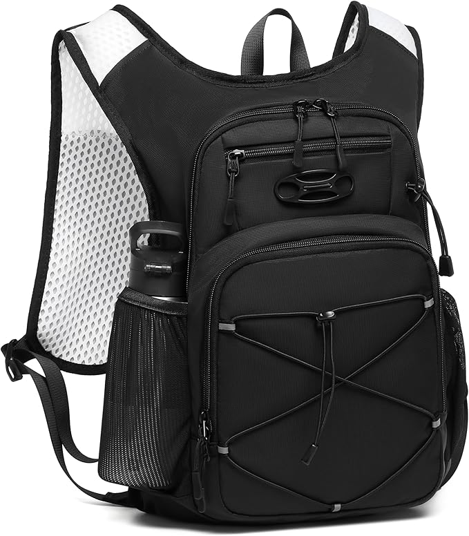 Wotony Lightweight Hydration Backpack with 2LOR 3LWater Bladder for Cycling Hiking Rave - Water Daypack for Men Women