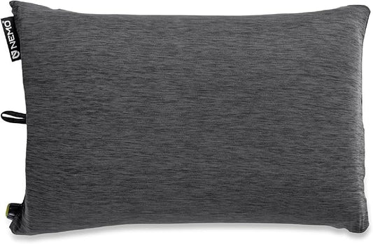 NEMO Equipment Fillo Backpacking & Camping Pillow - Black Pearl/Birch Bud - One Size