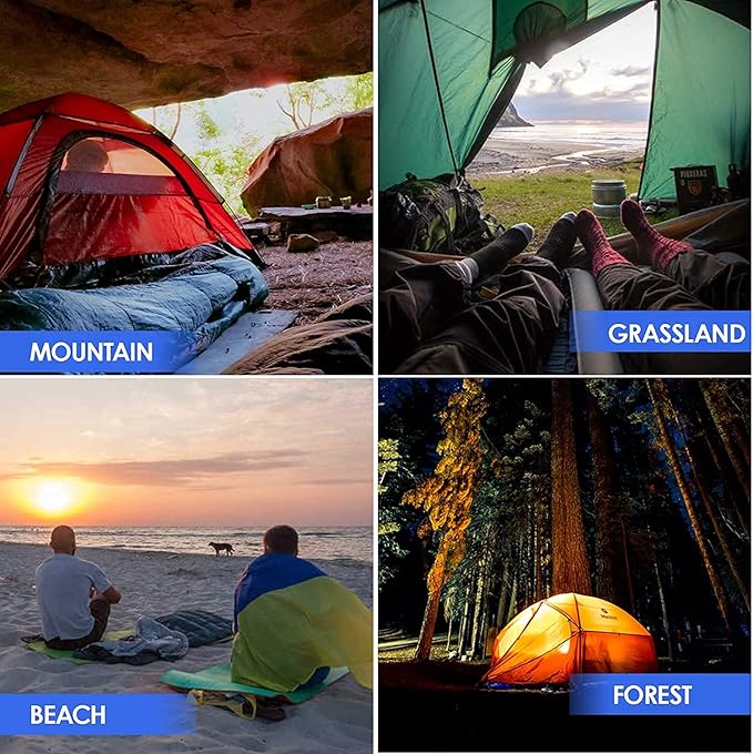 Large 0 Degree Sleeping Bags for Adults Cold Weather Sleeping Bag Camping Winter Below Zero 20 15 Flannel Big and Tall XXL