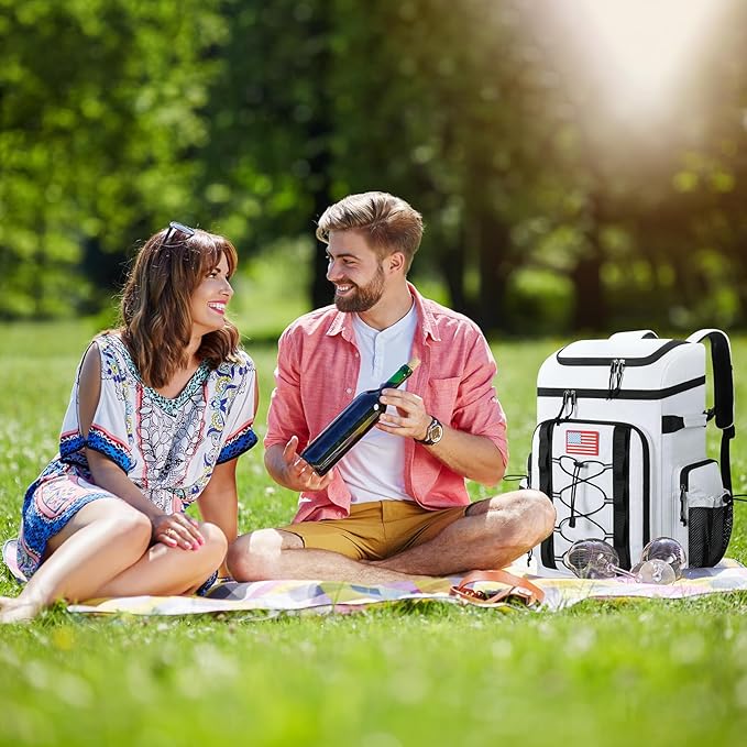 Maelstrom Backpack Cooler,Soft Lightweight Leakproof Cooler Backpack,Men Women 35/50 Can Insulated Cooler Bag,Keeps Hot/Cold for Up to 16 Hours,Perfect for Camping, Beach