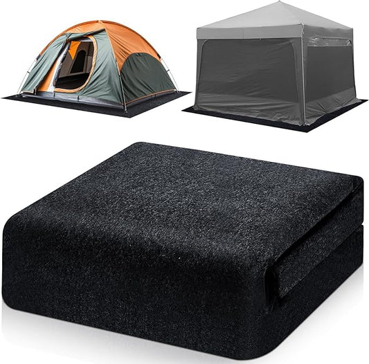 Tinideya 6.5 x 4.9 ft Outdoor Storage Shed Floor Mat Waterproof, Non Slip & Washable Camping Tent Carpet for Outdoor Camping, Lawn Supplies Storage(Storage Shed Not Included)