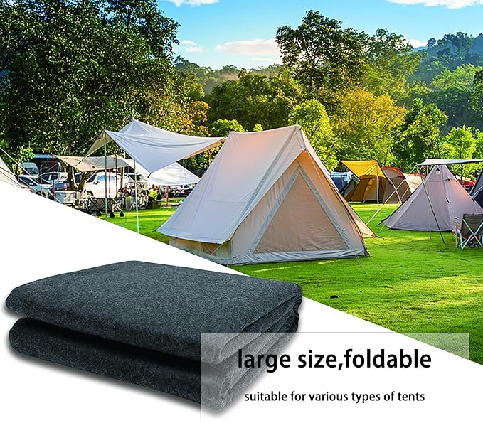 Tent Carpet Mat Camping Floor Rug,Large Size 59 * 72 inch Waterproof Durable Portable and Foldable Pad Soft Tent Carpet Mat Blanket Picnic Floor Blanket for Picnic Outdoor Hiking