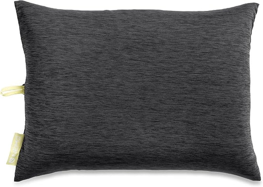 NEMO Equipment Fillo Elite Ultralight Backpacking Pillow - Black Pearl/Citron - One Size